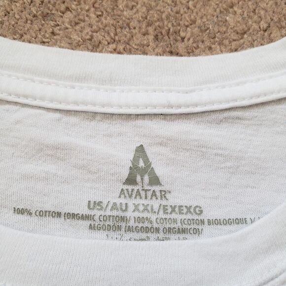 Disney Avatar Size XXL Mens 100% Organic Cotton All Over Print Long Sleeve AOP - Picture 3 of 8
